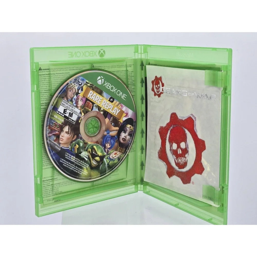 Gears of War: Ultimate Edition & Rare Replay Xbox One - Complete W/ Sticker